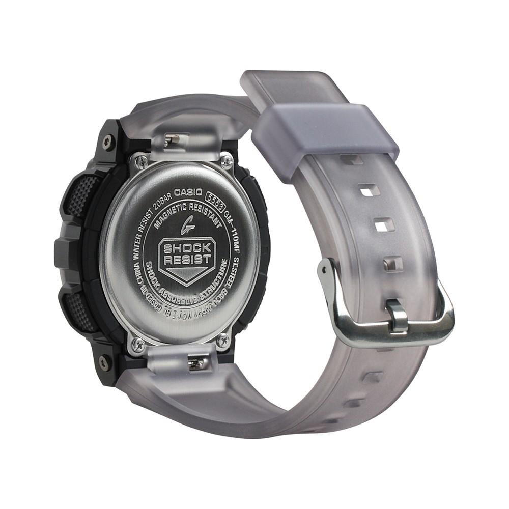 Men's Analog Digital Gray Resin Strap Watch 49mm商品第3张图片规格展示