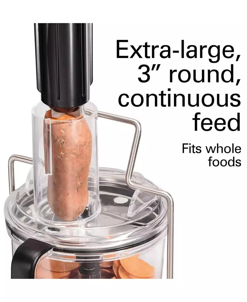商品Hamilton Beach|Professional Spiralizing Stack & Snap Food Processor,价格¥1137,第4张图片详细描述