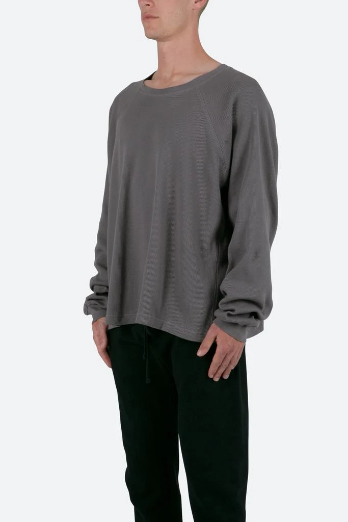 商品MNML|Heavy Thermal L/S Tee - Grey,价格¥168,第2张图片详细描述