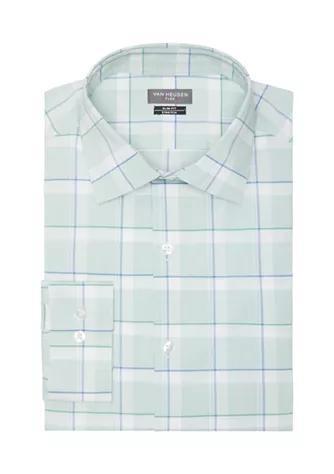 商品Van Heusen|Men's Flex Wrinkle Free Stretch Collar Dress Shirt,价格¥401,第1张图片