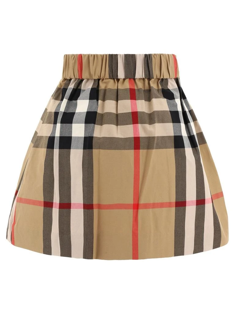 商品Burberry|儿童格纹百褶裙,价格¥1011,第2张图片详细描述
