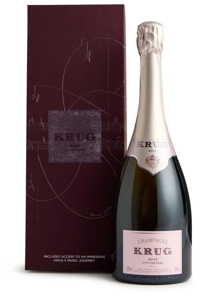 商品Krug|27éme Edition Rosé Brut Champagne,价格¥3746,第1张图片