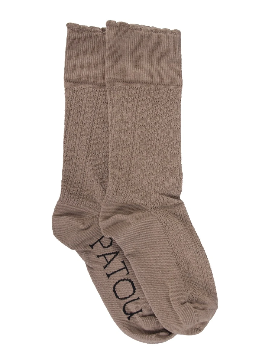 商品【商品预售7天】 PATOU|PATOU 女士袜子 AC0290118106P 米白色,价格¥378,第4张图片详细描述