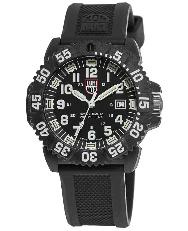 商品Luminox|Luminox Navy Seal 44mm Black Dial Rubber Strap Men's Watch XS.3051.F,价格¥2001,第1张图片