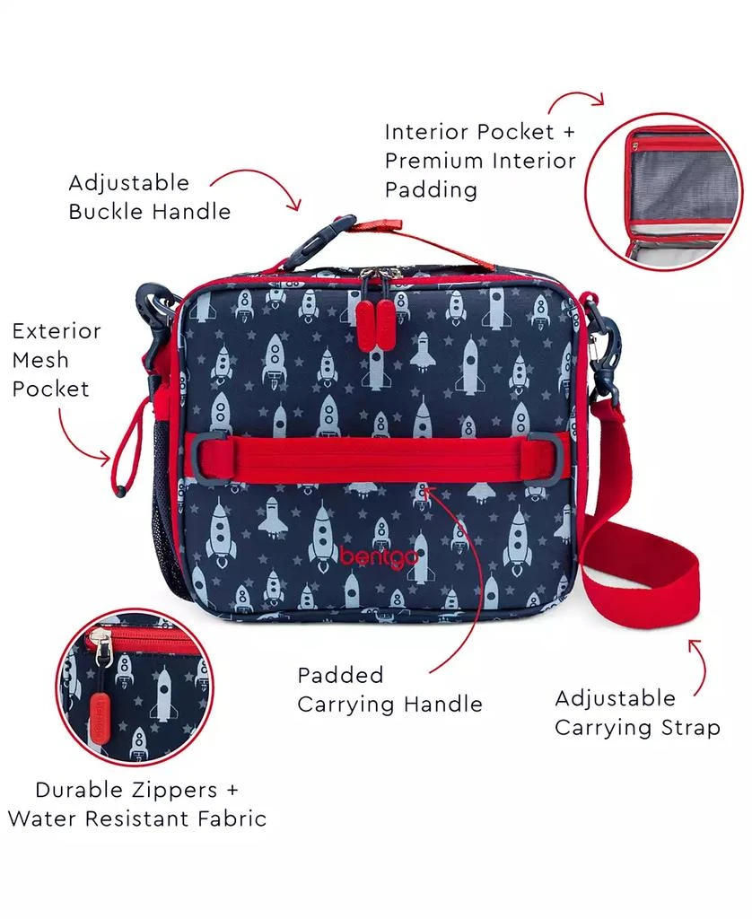 商品Bentgo|Kids Prints Deluxe Insulated Lunch Bag,价格¥187,第3张图片详细描述