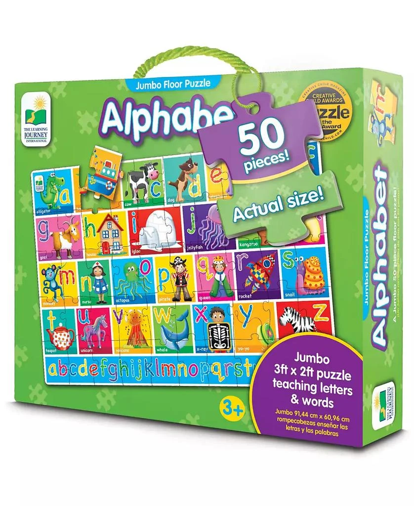 商品Crayola|Alphabet Jumbo Floor Puzzle- 50 Piece,价格¥126,第1张图片