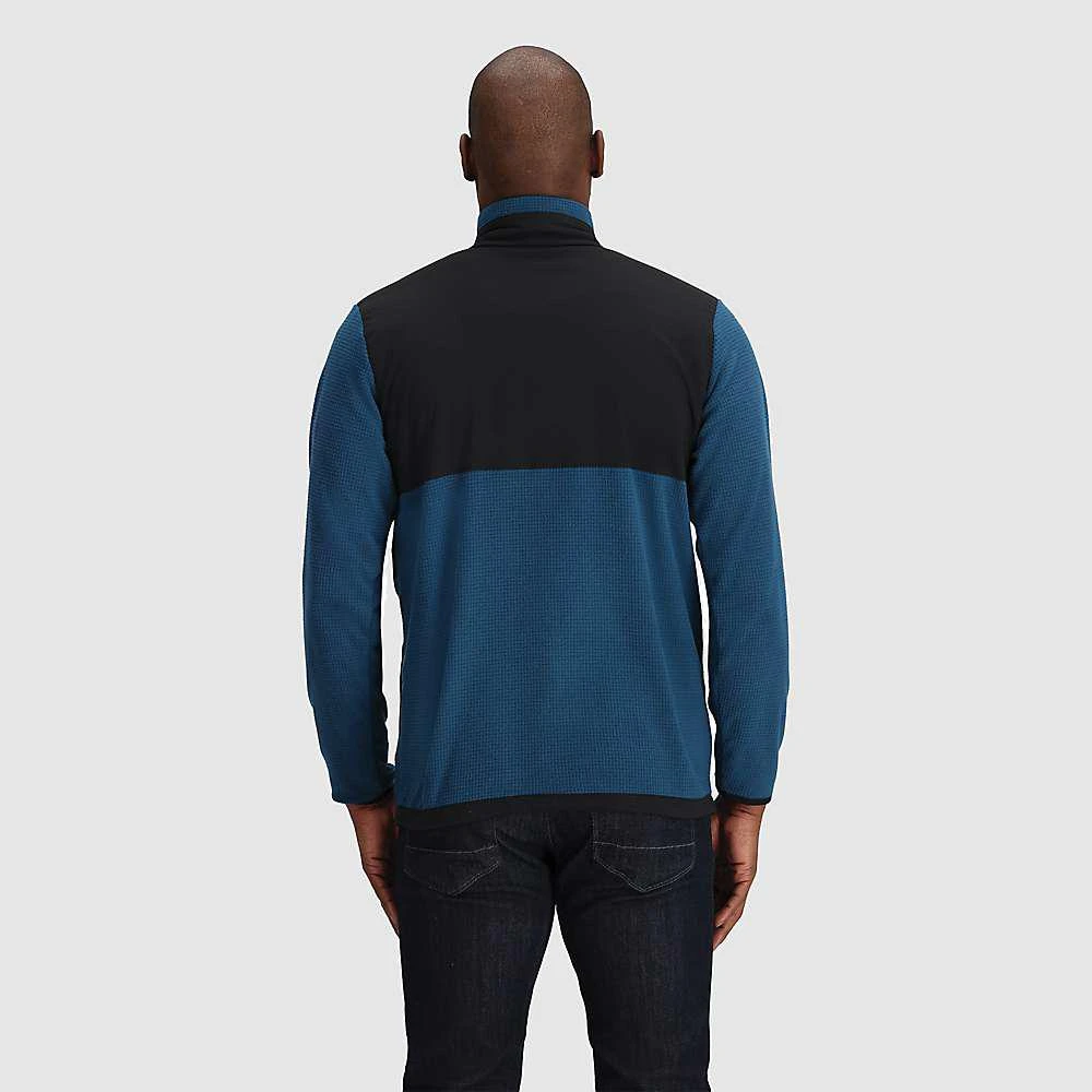 商品Outdoor Research|Outdoor Research Men's Trail Mix Quarter Zip Pullover,价格¥989,第5张图片详细描述