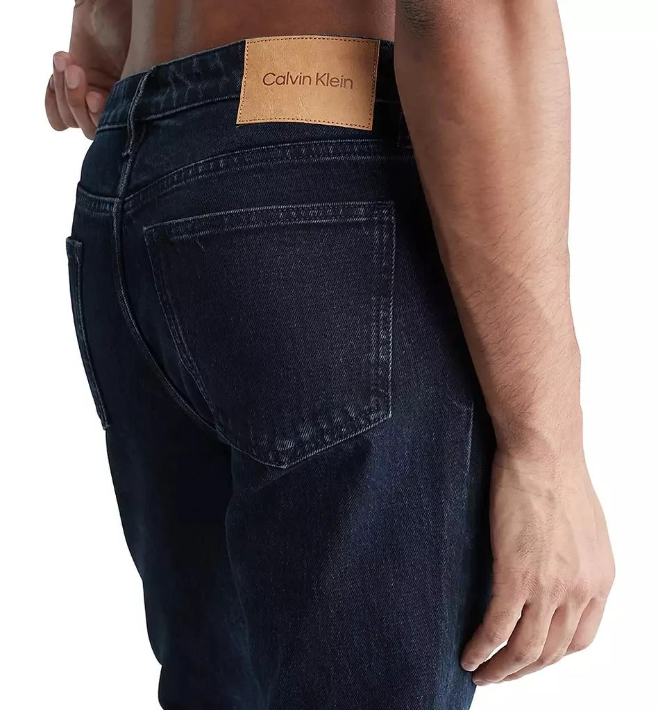 商品Calvin Klein|Men's Slim Straight-Fit Stretch Jeans,价格¥416,第3张图片详细描述