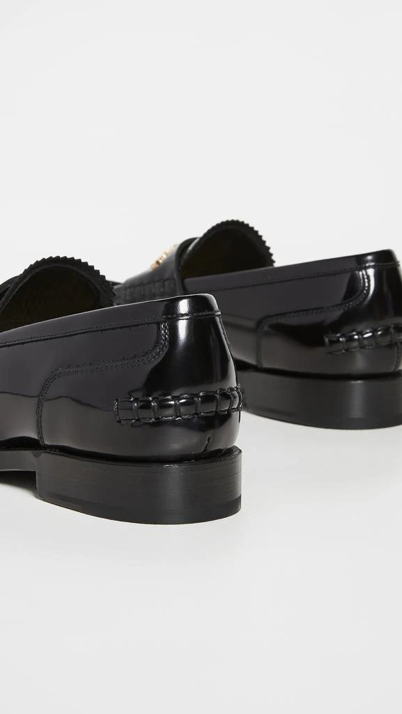 商品Alexander Wang|Alexander Wang Carter 徽标字母乐福鞋,价格¥3663,第4张图片详细描述