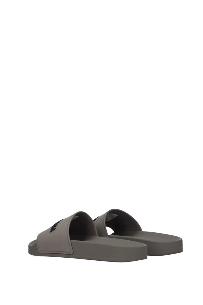 商品Balenciaga|Slippers and clogs Rubber Gray Black,价格¥2084,第4张图片详细描述