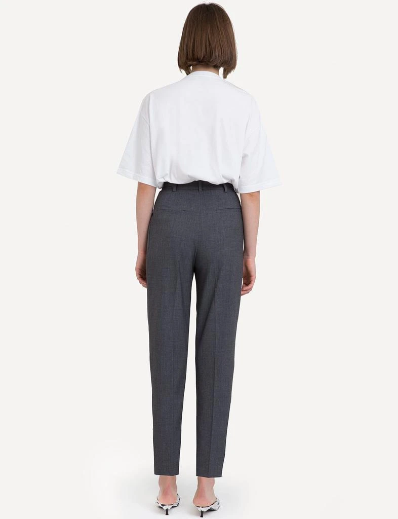 商品Pixie Market|Grey Button Pleated High Waisted Pants,价格¥391,第3张图片详细描述