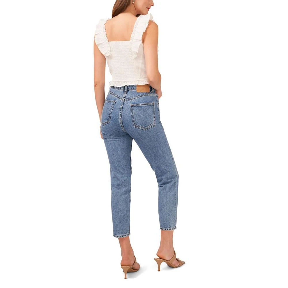 商品1. State|Women's Flutter Sleeve Seamed Bodice Top,价格¥154,第3张图片详细描述