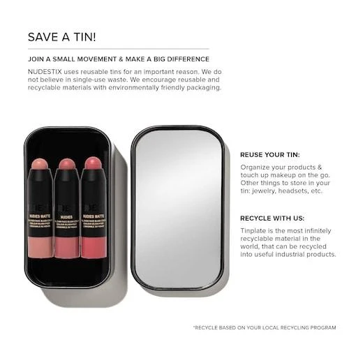 商品NUDESTIX|Mini Pink Nude Blush 3 PC Kit,价格¥235,第5张图片详细描述