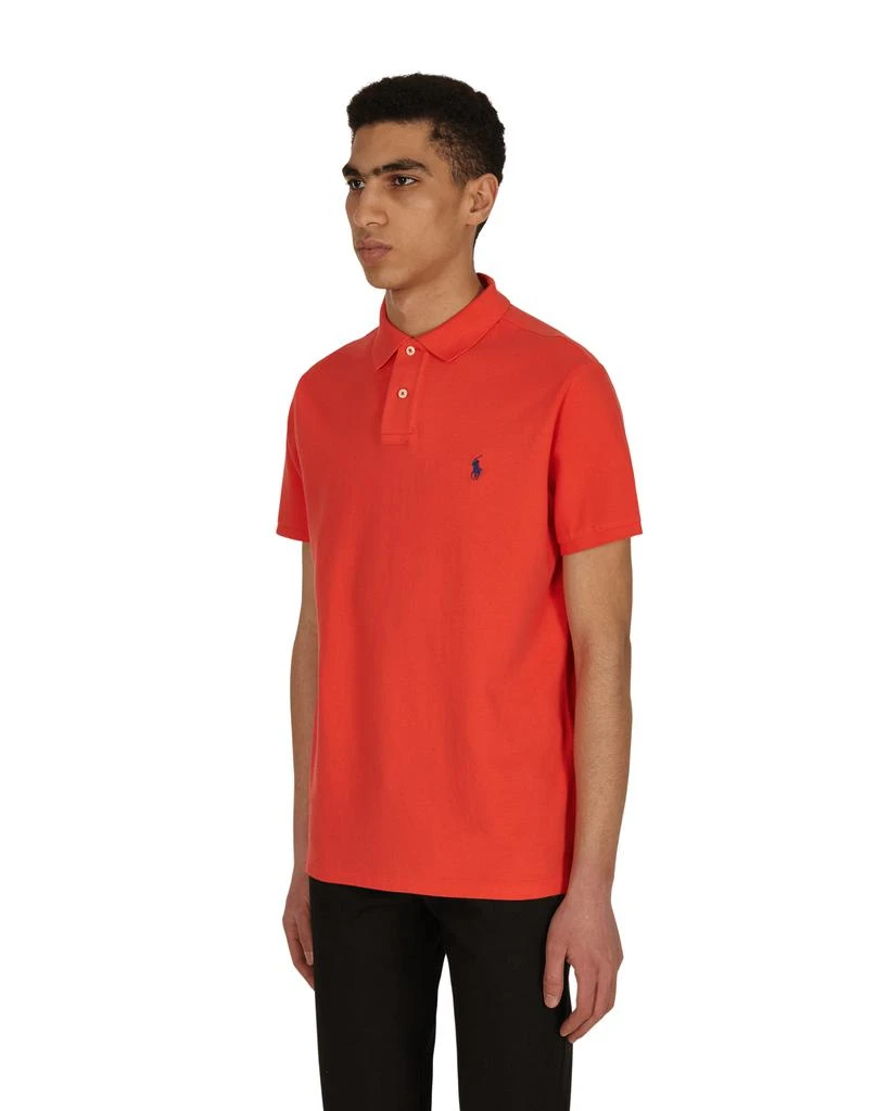 商品Ralph Lauren|Custom Slim Fit Polo Shirt Red,价格¥315,第2张图片详细描述