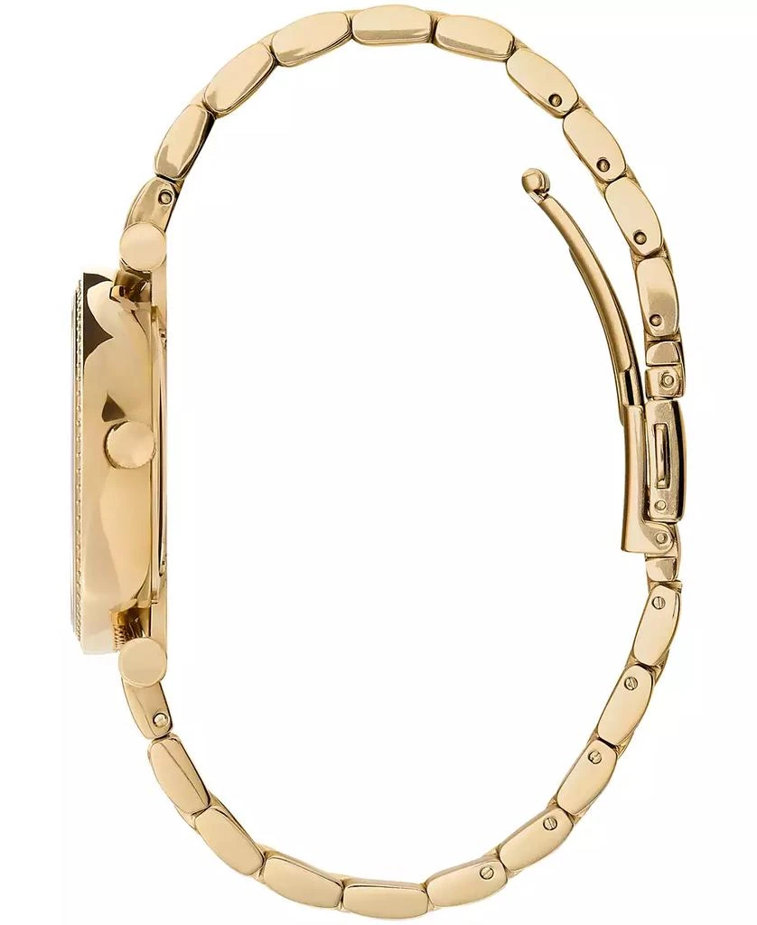 商品Olivia Burton|Women's T-Bar Gold-Tone Stainless Steel Bracelet Watch 32mm,价格¥1022,第3张图片详细描述