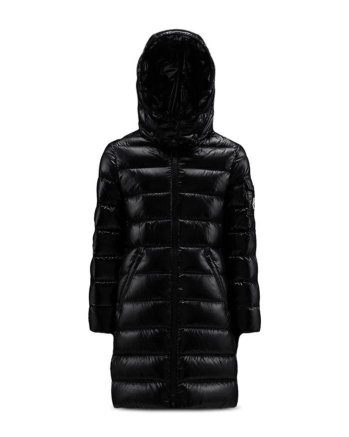 商品Moncler|Girls' Moka Long Coat - Little Kid, Big Kid,价格¥6040-¥7615,第1张图片