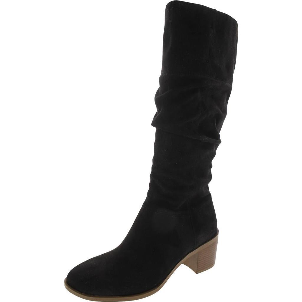 商品Style & Co|Style & Co. Womens August Faux Leather Almond Toe Knee-High Boots,价格¥126-¥163,第1张图片