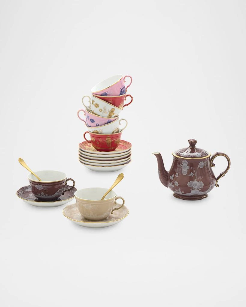 商品GINORI 1735|Oriente Italiano Castagna Tea Saucer,价格¥815,第4张图片详细描述
