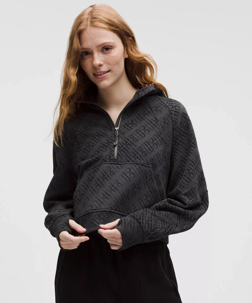 Scuba Oversized Half-Zip Hoodie 商品