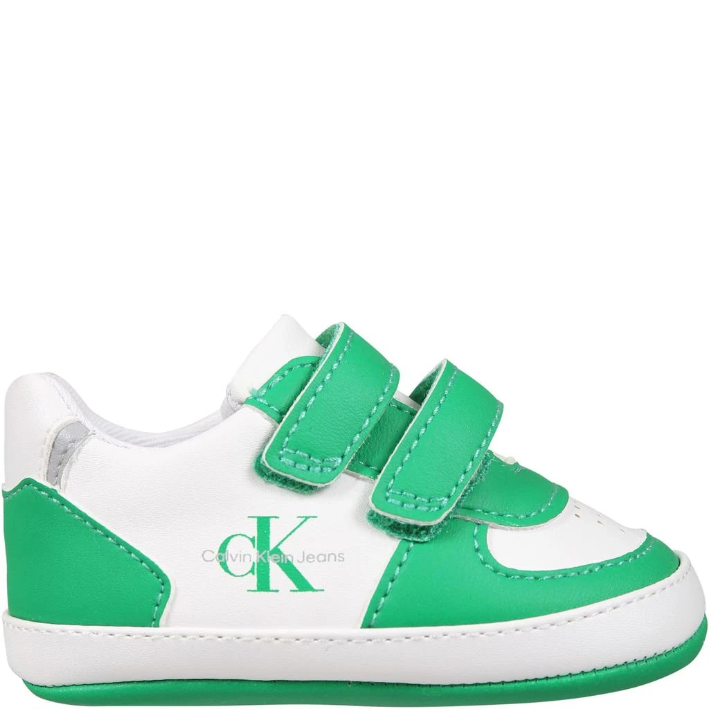 商品Calvin Klein|Calvin Klein Sneakers Multicolor For Baby Kids With Logo,价格¥550,第1张图片