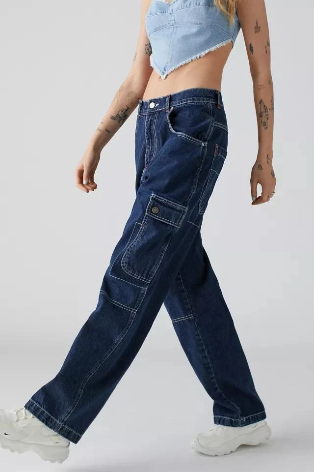 商品BDG|BDG Rilee Baggy Cargo Jean,价格¥375,第5张图片详细描述