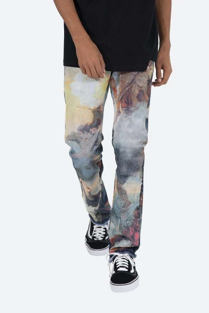 D205 Overlay Straight Denim - Blue 商品