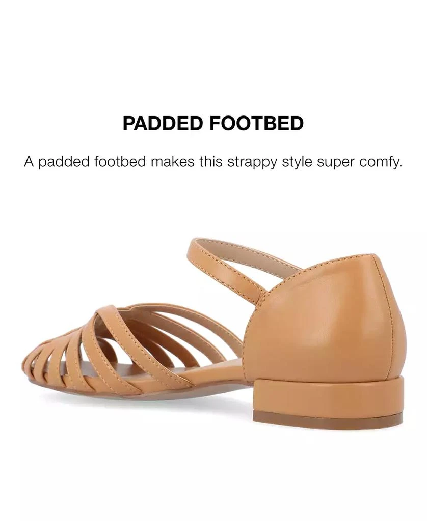 Women's Joannah Fisherman Ankle Strap Flat 商品