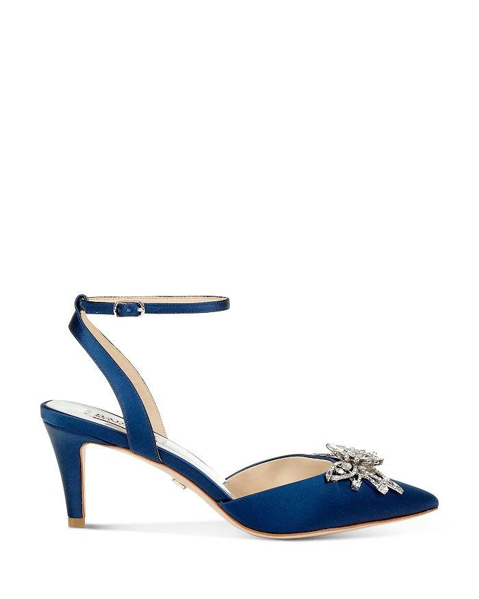 商品Badgley Mischka|Women's Kaley Embellished Pumps  ,价格¥1005,第2张图片详细描述