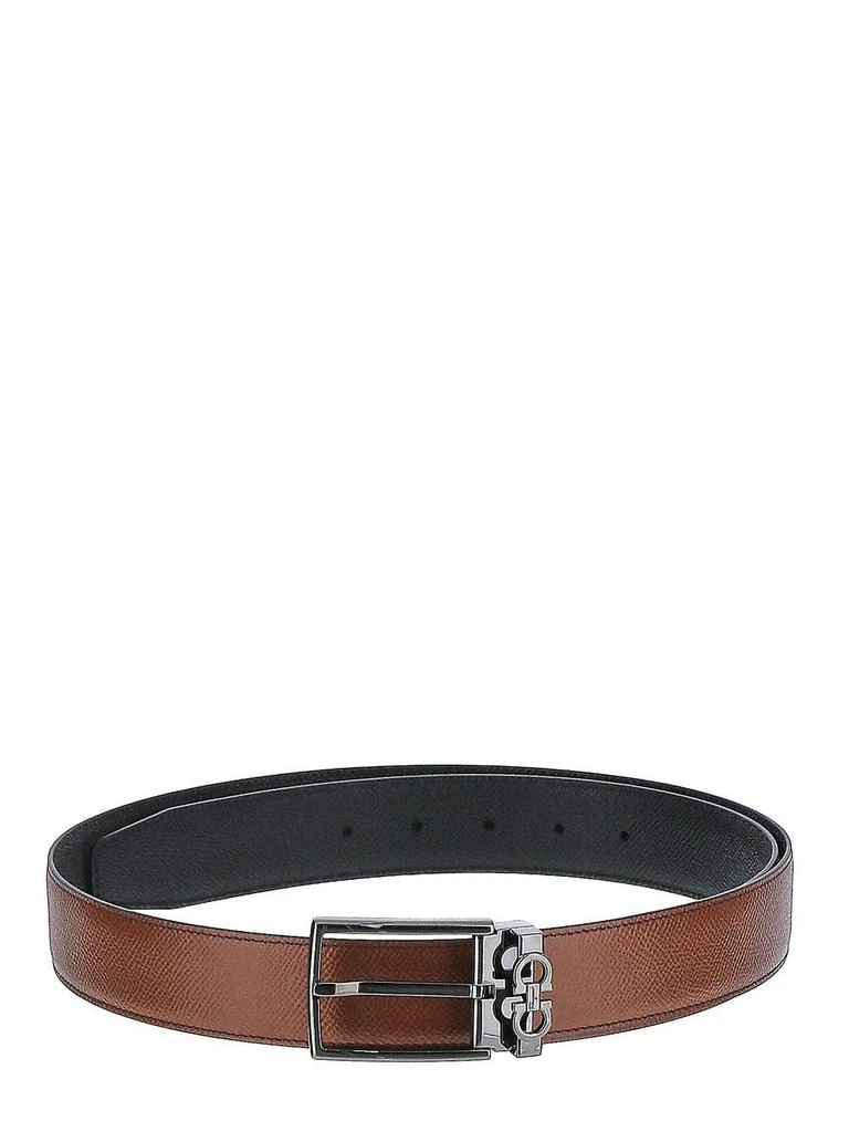 商品Salvatore Ferragamo|Ferragamo Logo Loop Belt,价格¥2412,第1张图片