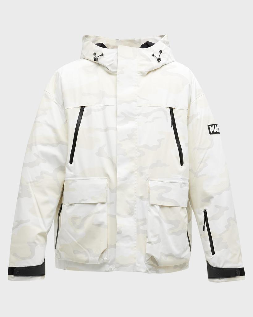 Men's Frost-Z Waterproof Hooded Down Ski Jacket商品第2张图片规格展示