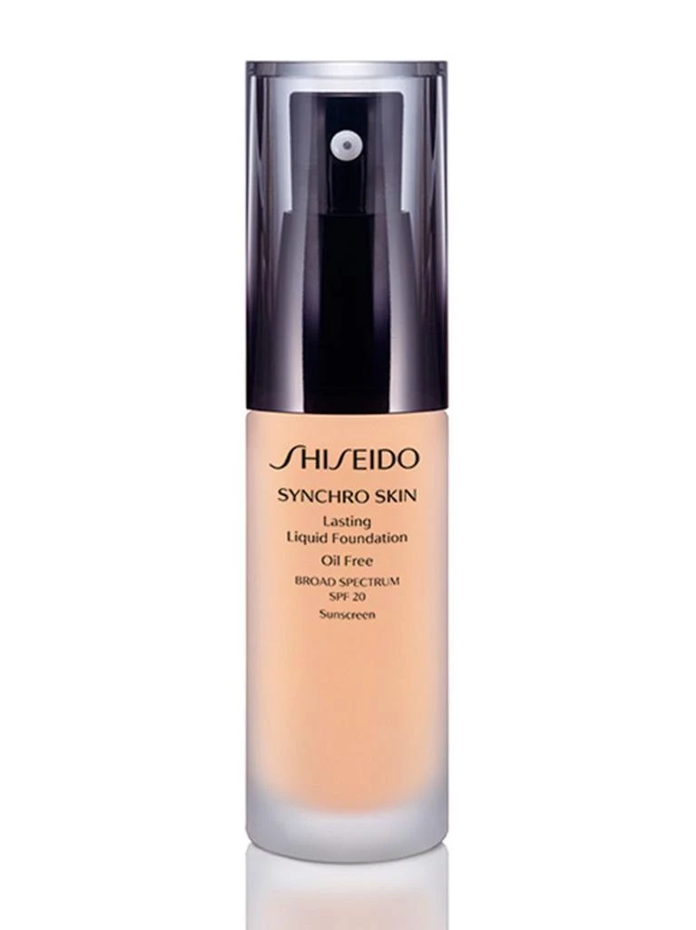 商品Shiseido|Synchro Skin Lasting Liquid Foundation Broad Spectrum SPF 20,价格¥335,第1张图片