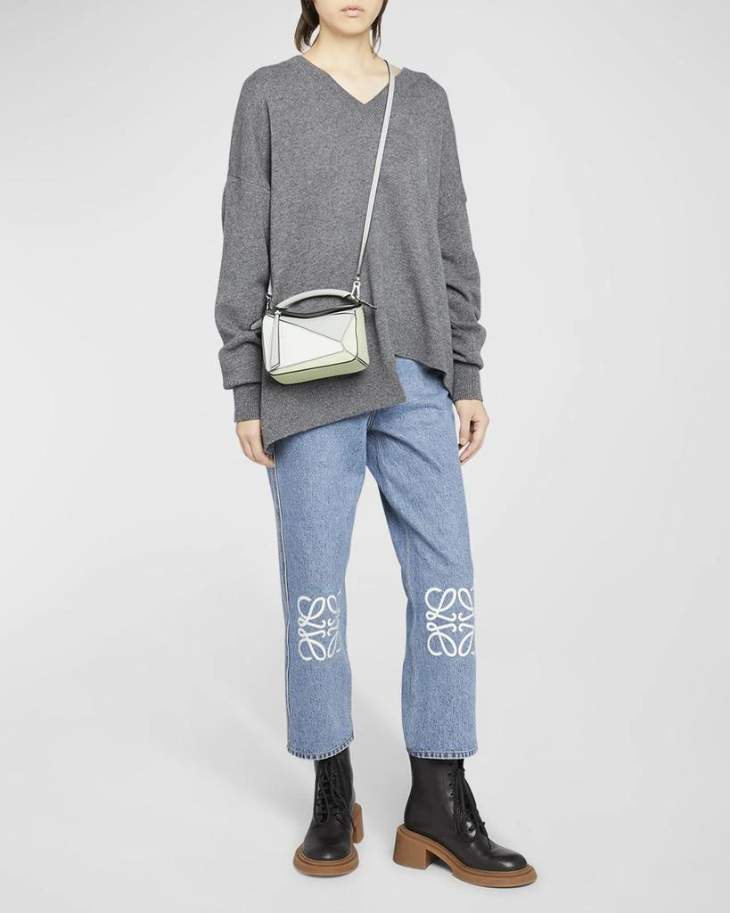 商品Loewe|Puzzle Colorblock Mini Satchel Bag,价格¥19042,第2张图片详细描述