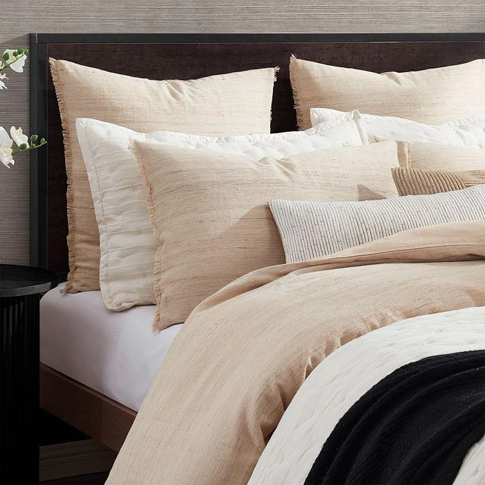 商品Donna Karan|Home Elements Raw Silk Blend Duvet Cover, King,价格¥1666,第2张图片详细描述