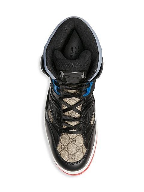 商品Gucci|Basket High-Top Sneakers,价格¥7106,第7张图片详细描述