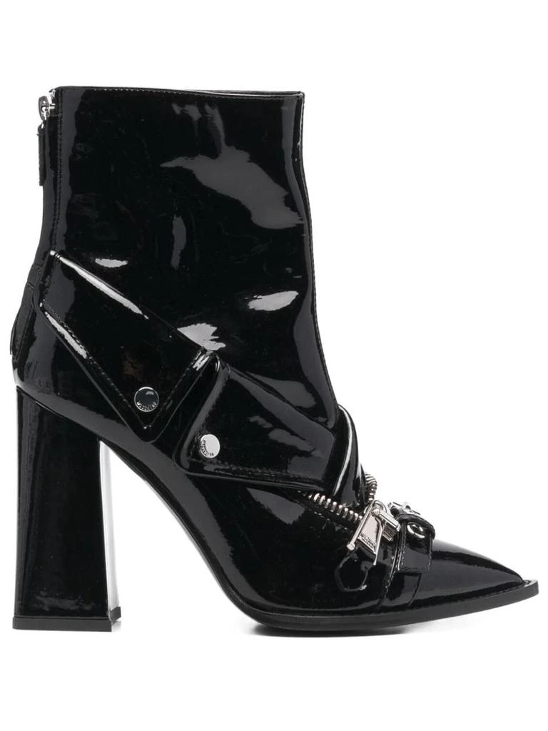 商品Moschino|Moschino Womens Red Ankle Boots,价格¥8179,第1张图片