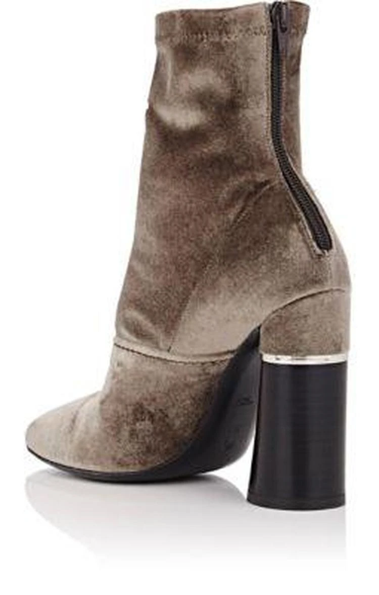 商品3.1 Phillip Lim|Kyoto Velvet Ankle Boots,价格¥2373,第3张图片详细描述