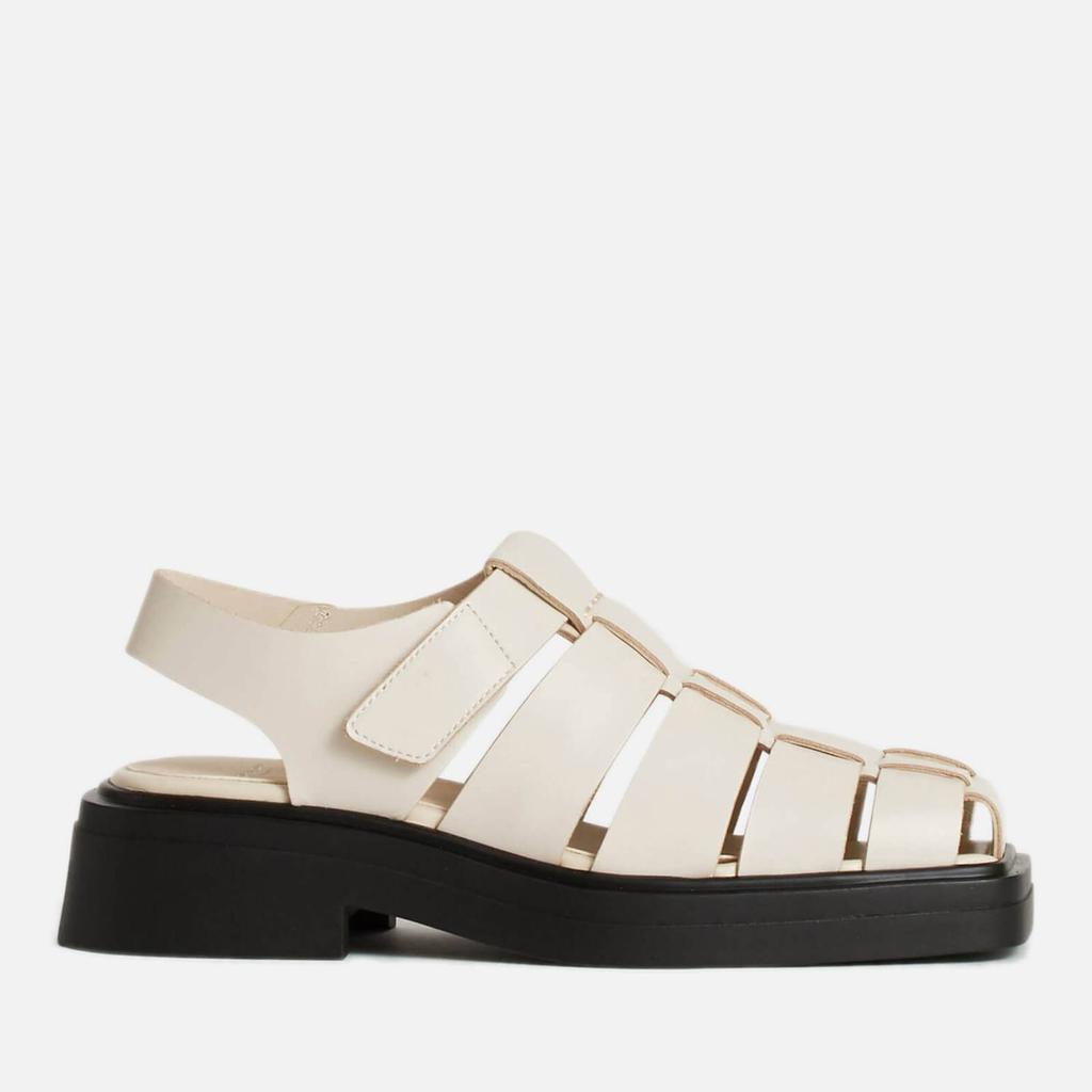 Vagabond Women's Eyra Leather Fisherman Sandals - Off White商品第1张图片规格展示