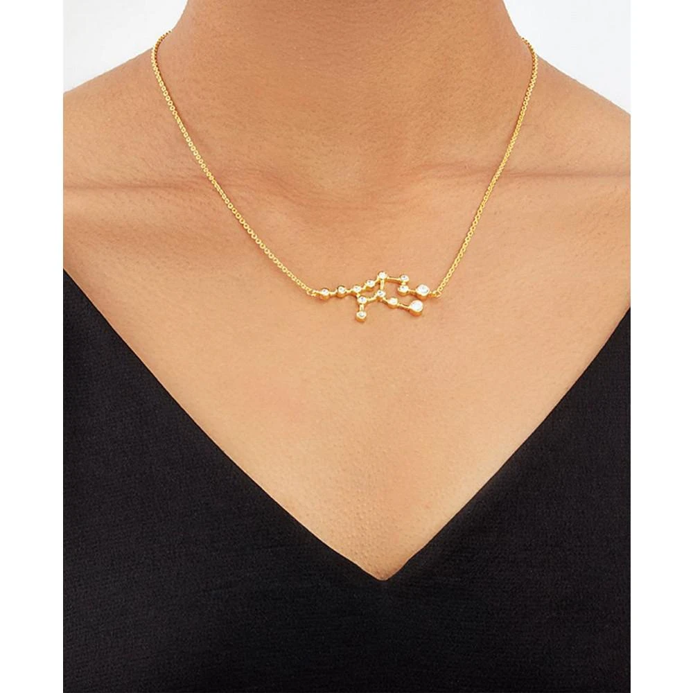 商品Sterling Forever|Women's When Stars Align Constellation Necklace in 14k Gold Plate,价格¥514,第3张图片详细描述