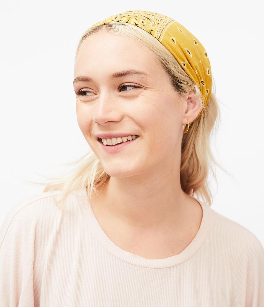 Aeropostale Women's Bandana-Print Multi-Wear Headwrap商品第3张图片规格展示