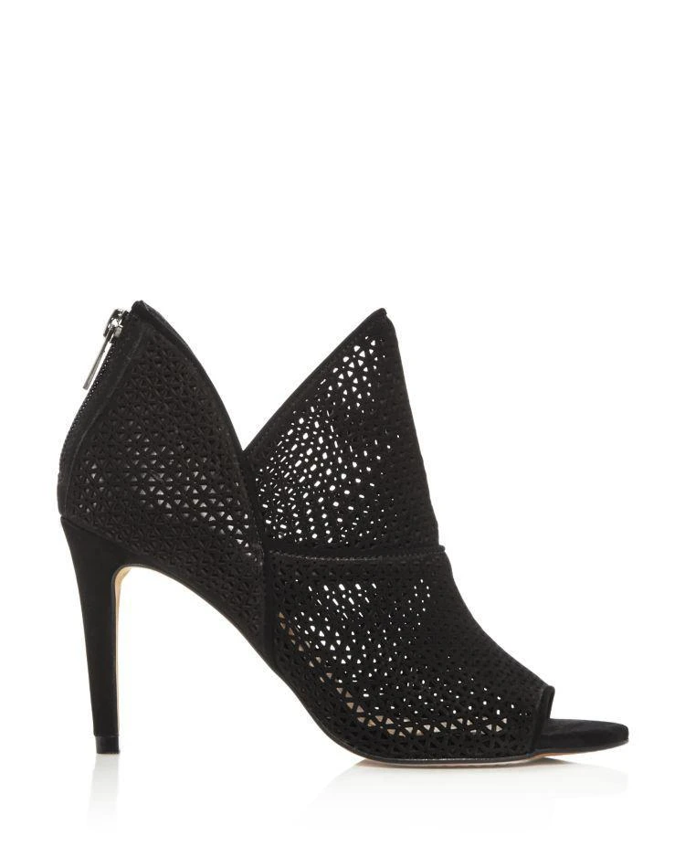 商品Vince Camuto|Women's Vatena Perforated Nubuck Leather High Heel Booties,价格¥579,第2张图片详细描述