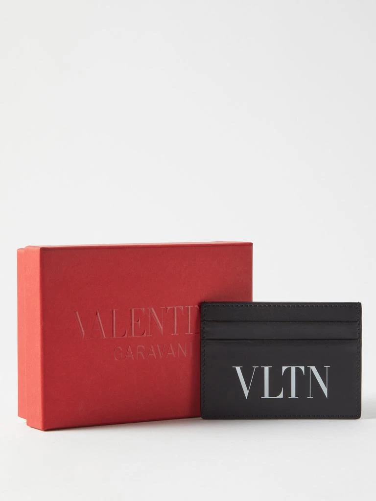 商品Valentino|VLTN logo-print leather cardholder,价格¥1383,第5张图片详细描述