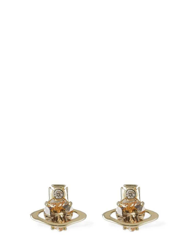 商品Vivienne Westwood|Leonor Crystal Stud Earrings,价格¥900,第1张图片