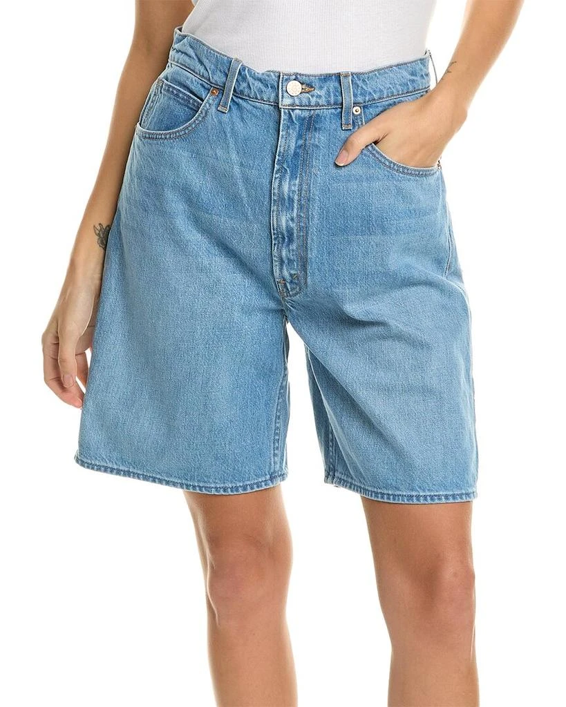 商品MOTHER|MOTHER Denim SNACKS! High-Waist Push-Pop Nothing Else Like It Short,价格¥519,第1张图片