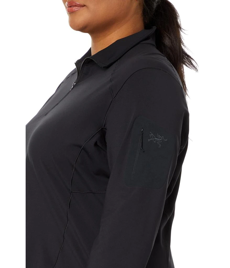 商品Arc'teryx|Arc'teryx Rho Lightweight Zip Neck Women's | Lightweight Base Layer Top - Redesign,价格¥764,第3张图片详细描述