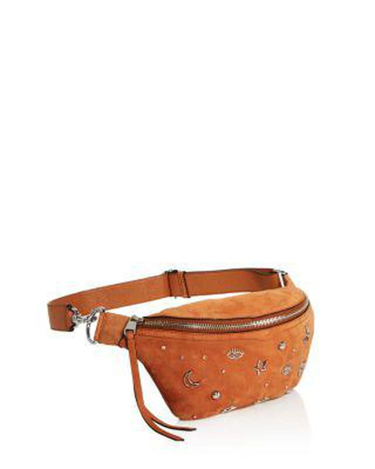 商品Rebecca Minkoff|Bree Charm-Embellished Nubuck Belt Bag - 100% Exclusive ,价格¥1099,第4张图片详细描述