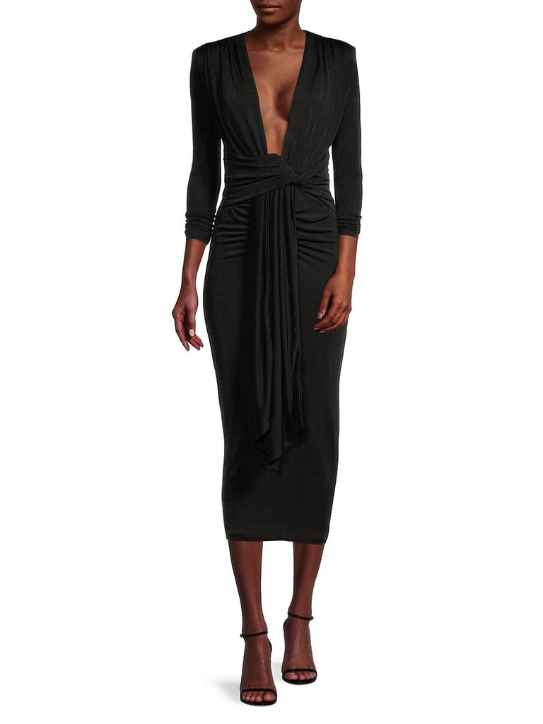 Francis Jersey Midi-Dress商品第2张图片规格展示