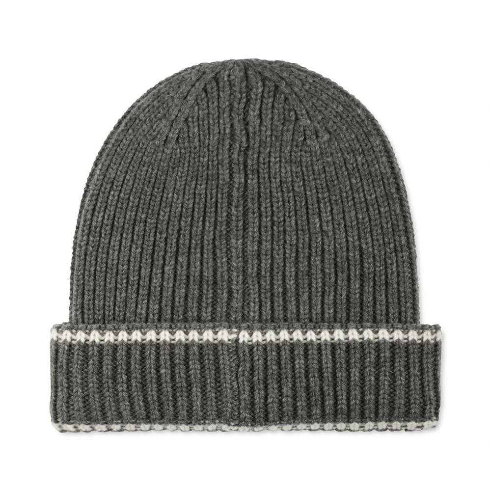 商品Tommy Hilfiger|Men's Varsity Patch Ribbed Cuff Hat,价格¥209,第2张图片详细描述
