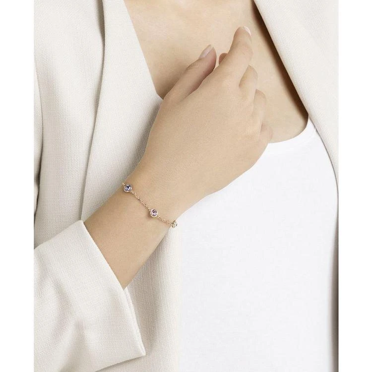 商品Swarovski|玫瑰金彩晶手链,价格¥585,第2张图片详细描述