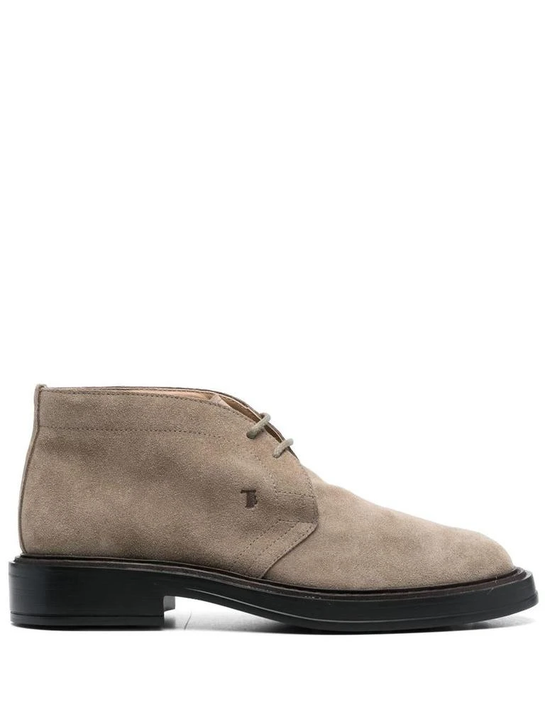 商品Tod's|Tod'S Suede Leather Polacchino Shoes,价格¥3857,第1张图片