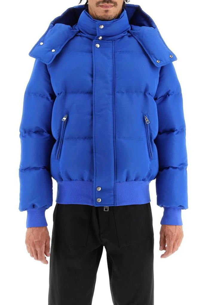 商品Alexander McQueen|Alexander mcqueen padded jacket with mcqueen graffiti logo,价格¥7545,第2张图片详细描述